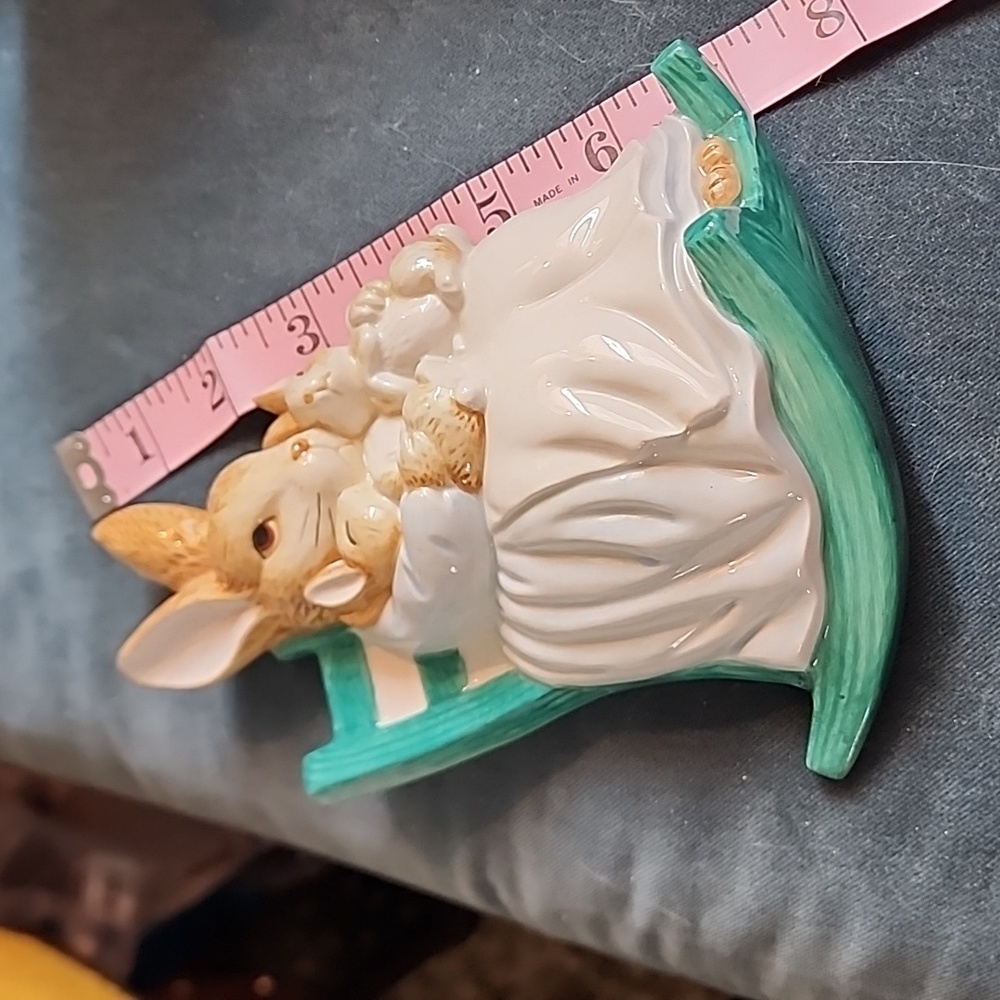 Beatrix Potter wall Plaque 7".